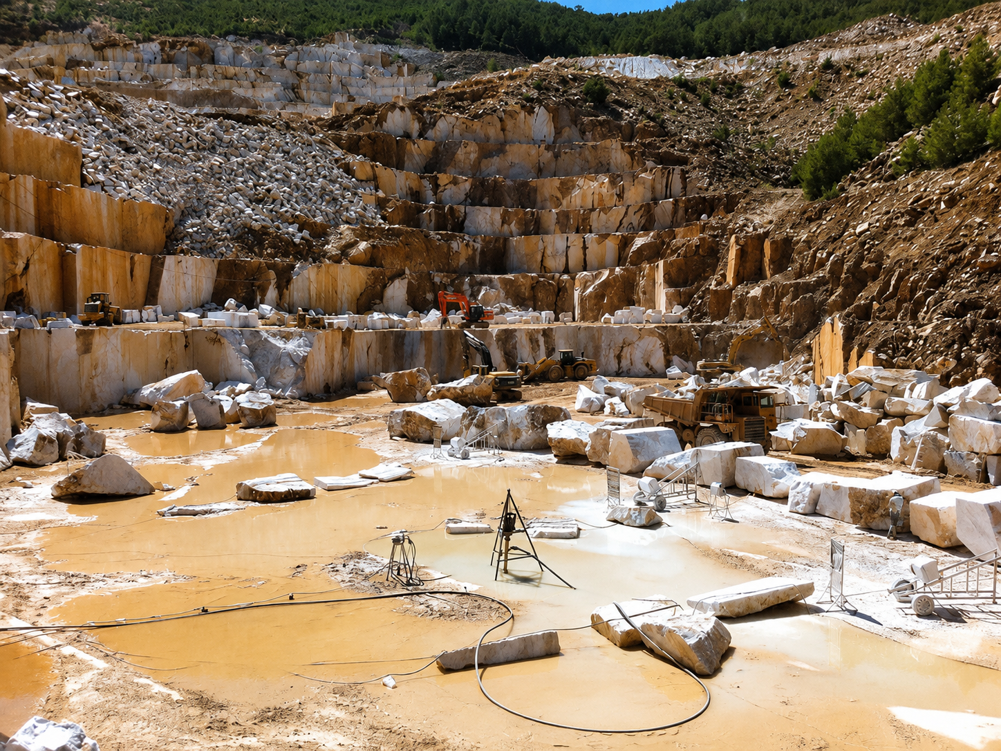Lilac Marble Quarry
