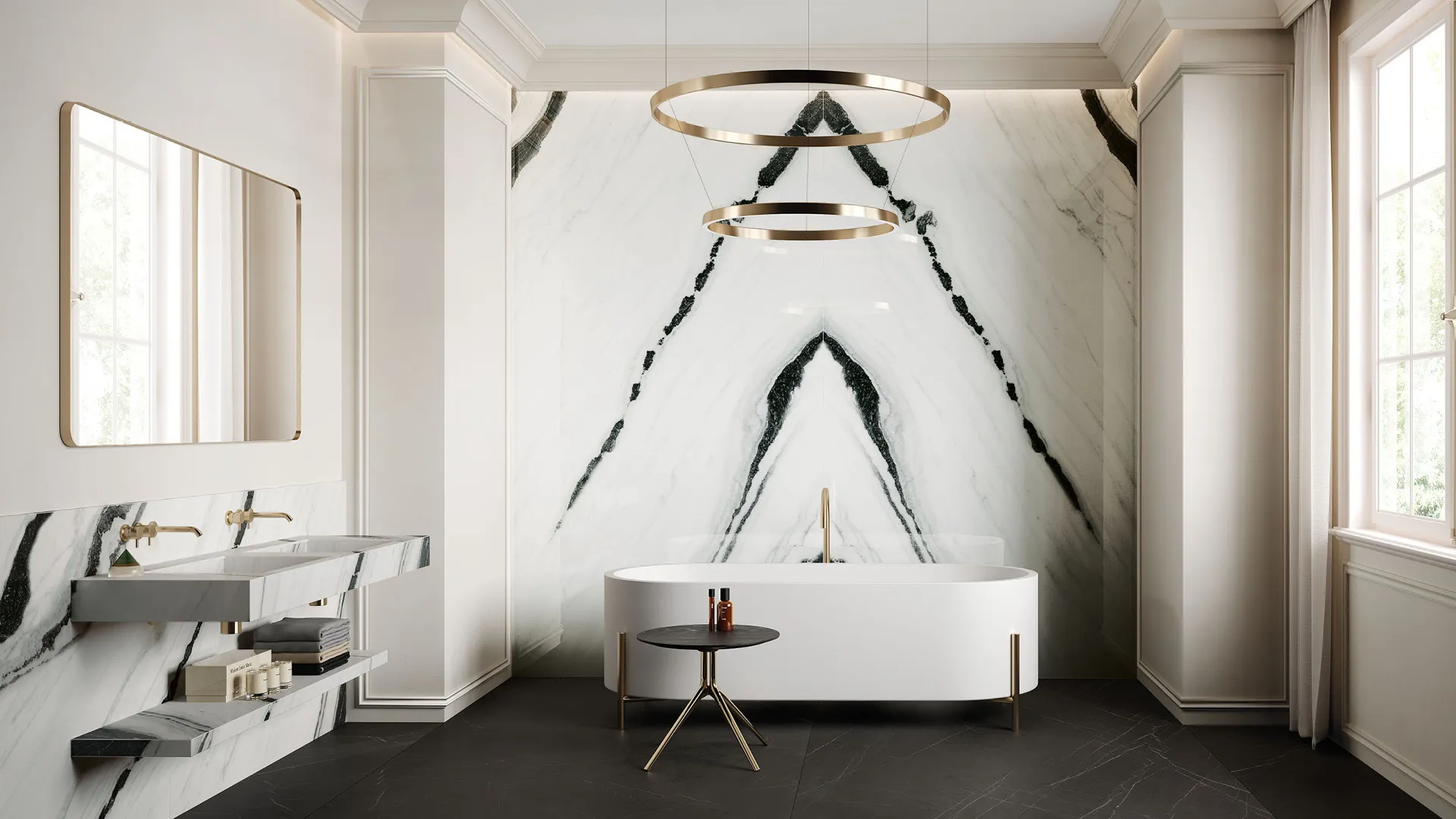 Panda White Marble application example 2