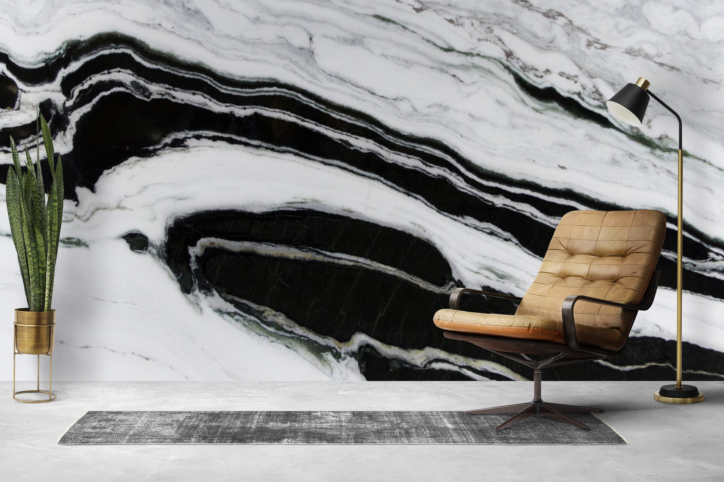 Panda White Marble