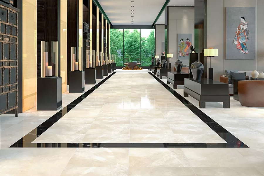 Spider Beige Marble application example 2