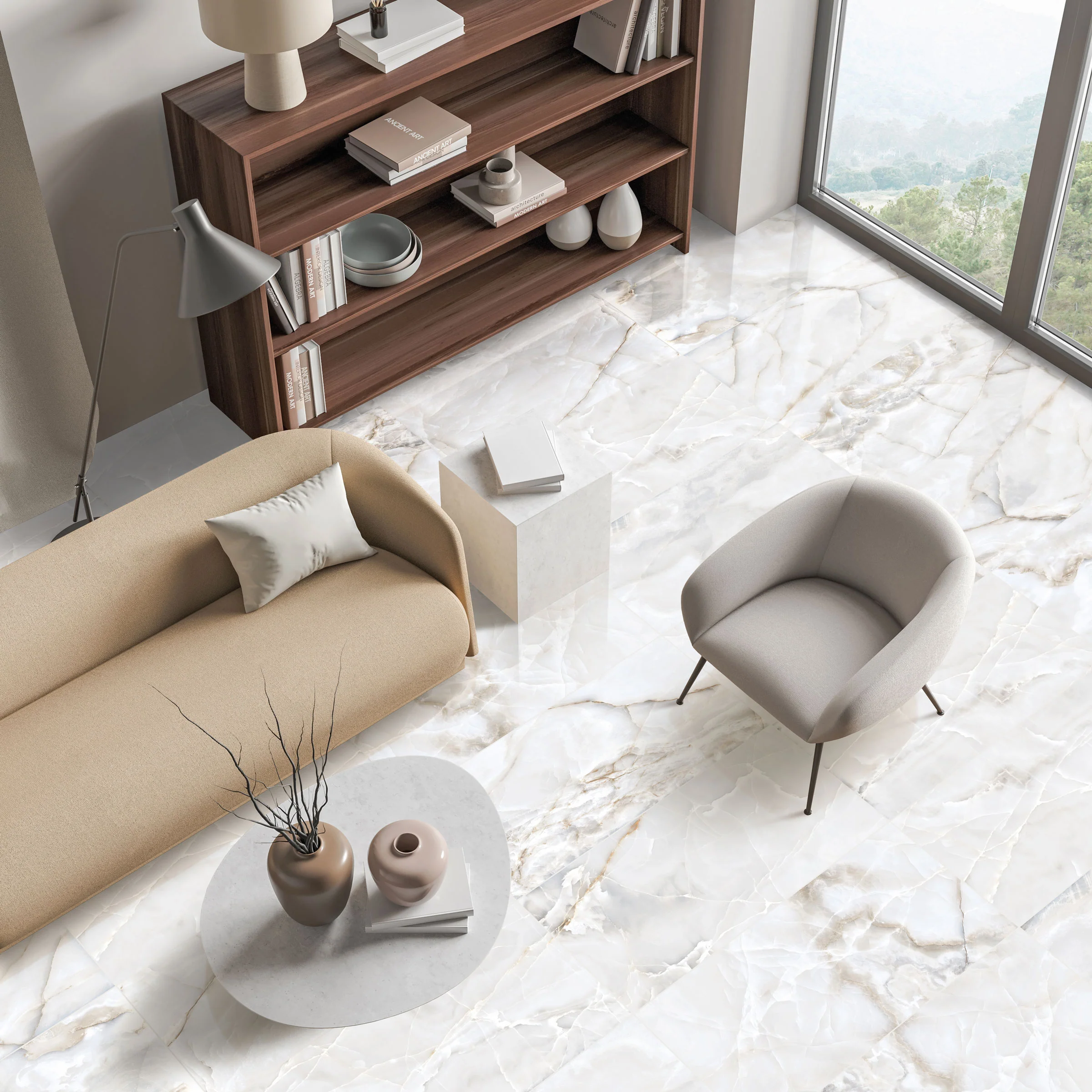 White Onyx Stone Application