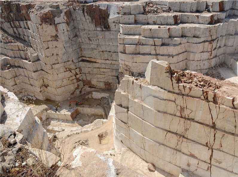 Quarry view related to Exploring Afyon Sugar Marble: Applications & Export Markets